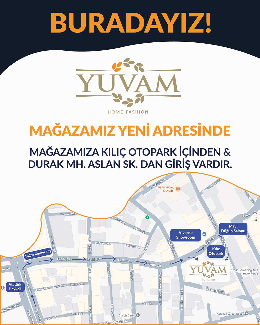 yuvam yeni magaza